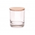 Szklanka  250 ml z drewnianą pokrywką/podstawką